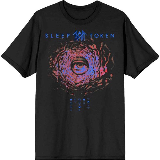 Sleep Token · Sleep Token Unisex T-Shirt: Vortex Eye (T-shirt) [size M]