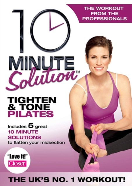 Cover for 10 Minute Solution: Tighten an · 10 Minute Solution - Tighten and Tone Pilates (DVD) (2012)