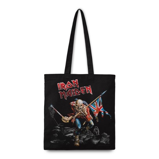 Iron Maiden Trooper Cotton Tote Bag - Iron Maiden - Merchandise - ROCK SAX - 5060937966423 - 5. november 2021