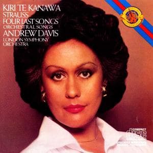 Cover for Kanawa Kiri Te / Davis Andrew / London Symphony Orchestra · Four Last Songs / Orchestral Songs (CD) (1979)