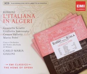 Italiana in Algeri (Ga) - Simionato / Sciutti / Giulini, - Musiikki - PLG UK Classics - 5099994820423 - maanantai 14. maaliskuuta 2011