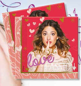 Violetta - Music Passion - 20 Tovaglioli Di Carta - Violetta - Produtos -  - 5201184842423 - 