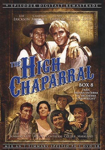 The High Chapparal - Box 8 - The High Chapparal - Movies -  - 5709165844423 - December 5, 2013