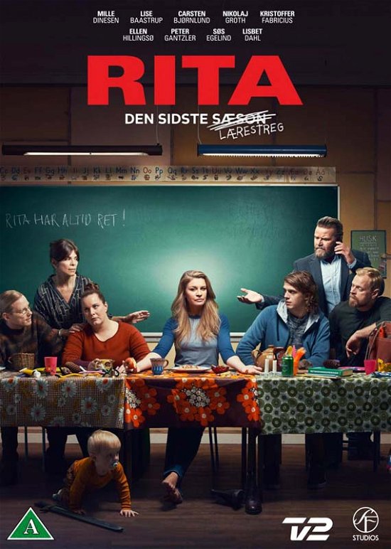 Cover for Rita  - Sæson 5 (DVD) (2021)