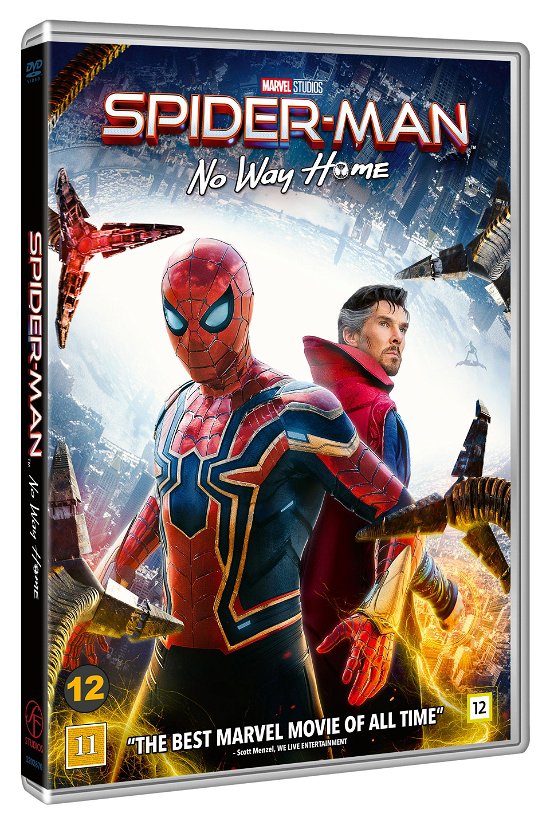 Cover for Spider-man: No Way Home (DVD) (2022)