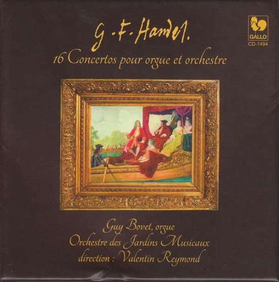 G.F. Handel - 16 Concertos Pour Orgue Et Orchestre - Orchestre Des Jardins Musicaux - Musiikki - VDE GALLO - 7619918149423 - perjantai 7. syyskuuta 2018