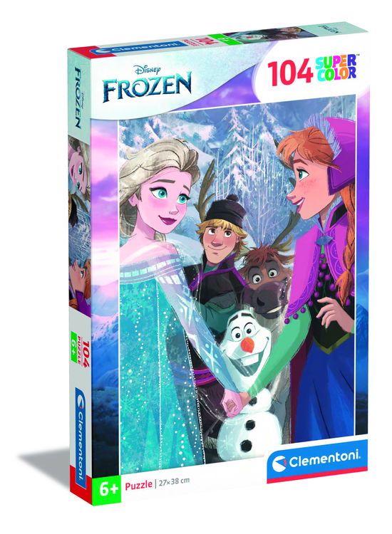 Cover for Clementoni · Puslespil Frozen, 104 brikker (Jigsaw Puzzle) (2023)