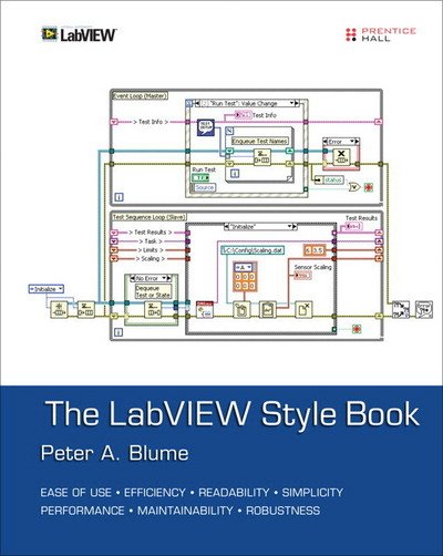 Cover for Peter Blume · The LabVIEW Style Book (Paperback Bog) (2018)