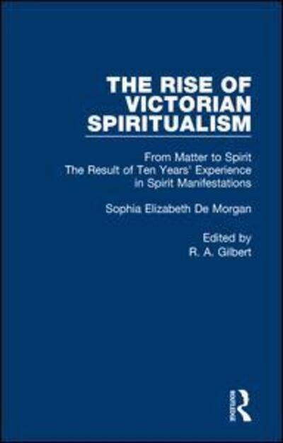 Cover for Sophia Elizabeth De Morgan · From Matter To Spirit       V2 (Hardcover Book) (2001)