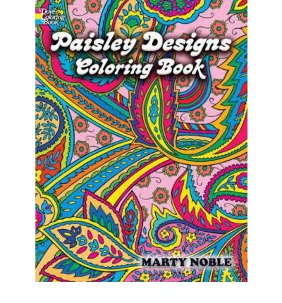 Cover for Marty Noble · Paisley Designs Coloring Book - Dover Design Coloring Books (Paperback Book) (2008)