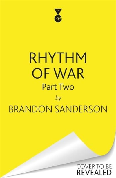 Cover for Brandon Sanderson · Rhythm of War Part Two - Stormlight Archive (Paperback Bog) (2022)