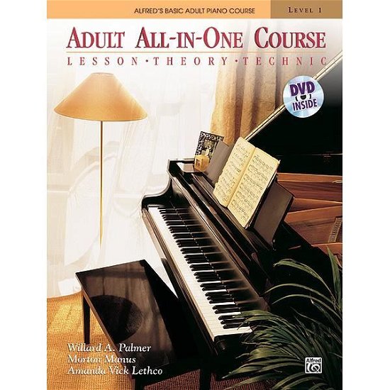 Cover for Willard A Palmer · Alfred's Basic Adult All-in-One Course, Book 1 (Book) (2011)