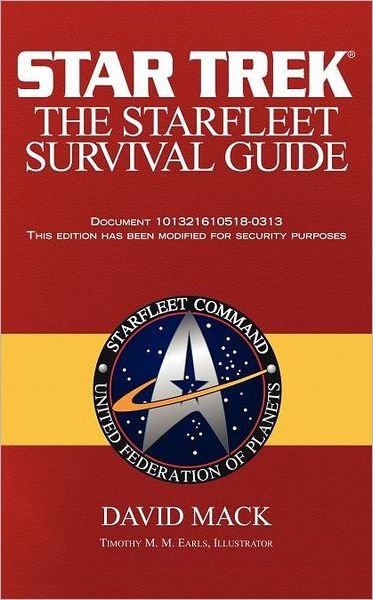 Cover for David Mack · Star Trek: the Starfleet Survival Guide (Paperback Bog) [1st edition] (2002)