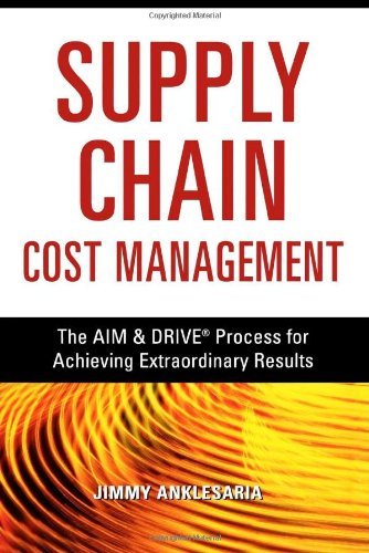 Supply Chain Cost Management: the Aim & Drive Process for Achieving Extraordinary Results - Jimmy Anklesaria - Books - AMACOM - 9780814417423 - October 31, 2007
