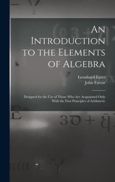 Cover for John Farrar · Introduction to the Elements of Algebra (Bog) (2022)