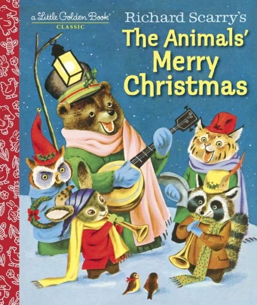 Cover for Kathryn Jackson · Richard Scarry's The Animals' Merry Christmas - Little Golden Book (Gebundenes Buch) (2016)