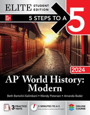 Cover for Beth Bartolini-Salimbeni · 5 Steps to a 5: AP World History: Modern 2024 Elite Student Edition (Paperback Book) (2023)