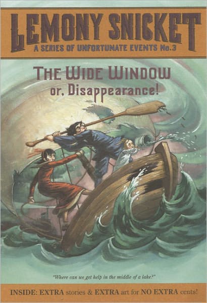 Cover for Lemony Snicket · The Wide Window (Series of Unfortunate Events) (Hardcover Book) (2007)