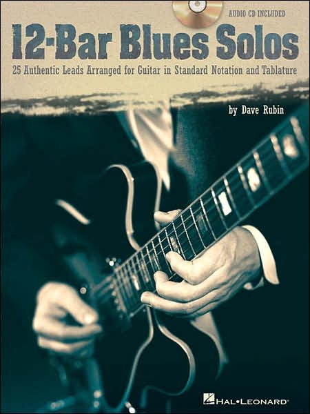Cover for Dave Rubin · 12-Bar Blues Solos (Book / Online Audio) (Paperback Bog) (2006)