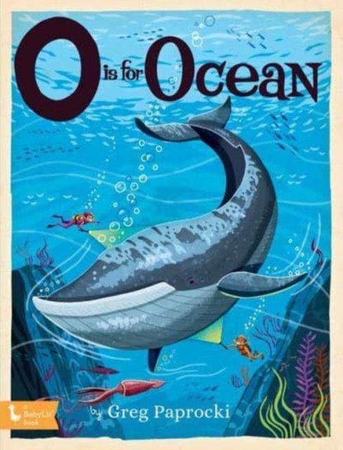 Cover for Greg Paprocki · O is for Ocean (Board book) (2023)