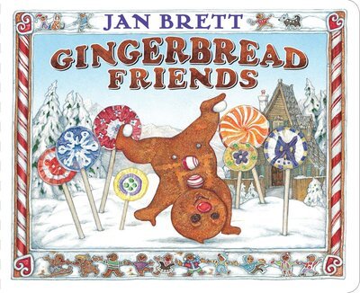 Cover for Jan Brett · Gingerbread Friends (Board book) (2017)