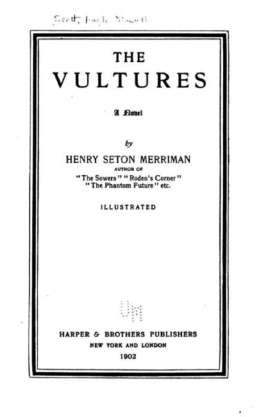 Cover for Henry Seton Merriman · The Vultures, a Novel (Pocketbok) (2016)