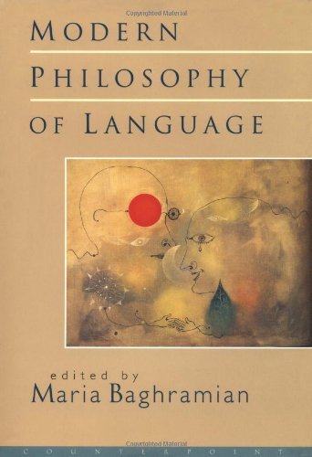 Cover for Maria Baghramian · Modern Philosophy of Language (Gebundenes Buch) (1999)