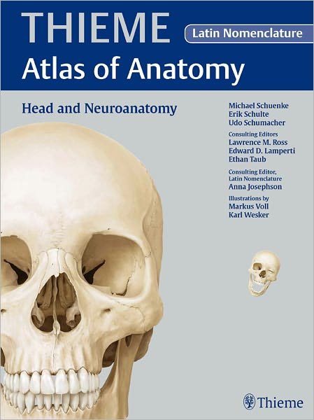 Cover for Michael Schünke · Thieme Atlas of Anatomy: Head and Neuroanatomy (Book) (2010)