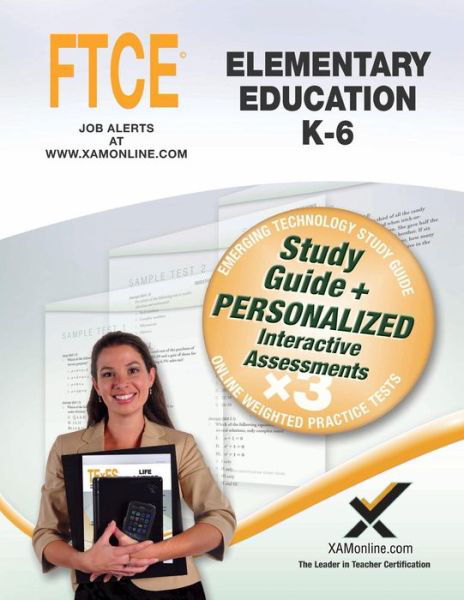 Cover for Sharon Wynne · Ftce Elementary Education K-6 Book and Online (Paperback Book) (2015)