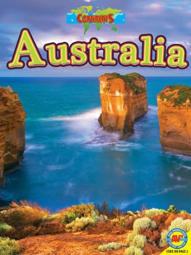 Cover for Heather C. Hudak · Australia, with Code (Continents (Av2)) (Paperback Book) (2012)