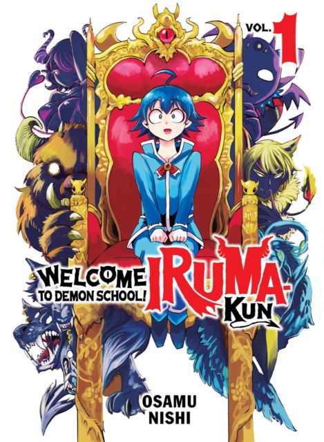 Cover for Osamu Nishi · Welcome to Demon School! Iruma-kun 1 (Paperback Book) (2023)