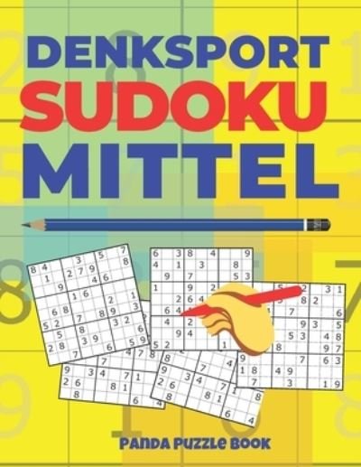 Cover for Panda Puzzle Book · Denksport Sudoku Mittel (Taschenbuch) (2019)