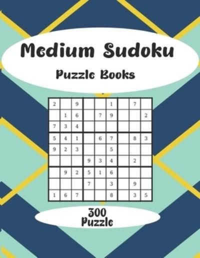 Cover for Meduim Soduko Puzzle · Meduim Soduko Puzzle Books_300 Sudoku puzzles (Paperback Book) (2019)