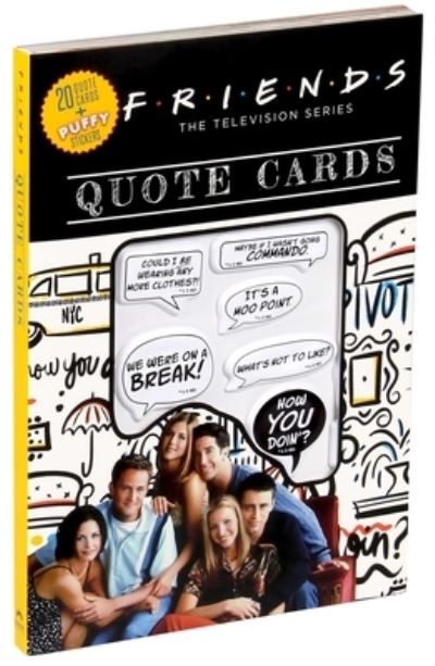 Friends Quote Cards - Editors of Thunder Bay Press - Boeken - Thunder Bay Press - 9781684129423 - 17 december 2019