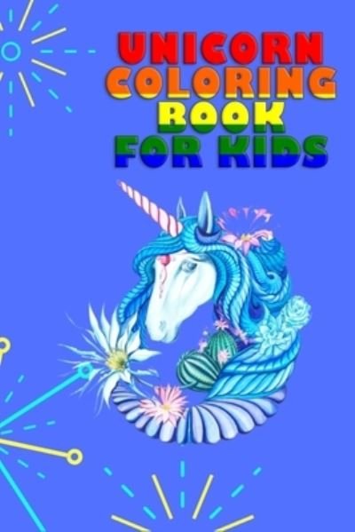 Cover for Masab Coloring Press House · Unicorn Coloring Book For Kids (Paperback Bog) (2019)