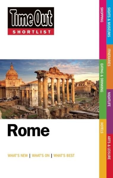 Time Out Rome Shortlist - Time Out - Bøger - Heartwood Publishing - 9781846703423 - 4. december 2014
