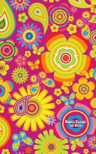 Cover for Journal Jungle Publishing · Weekly Planner for Girls: 52-Week Weekly Planner Vintage Hippie Design + To Do List + Writing Journal (5x8 Inches) (Paperback Book) (2016)