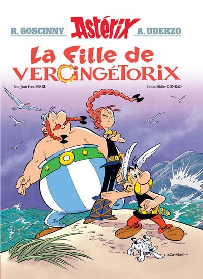Cover for Rene Goscinny · La fille de Vercingetorix (Innbunden bok) (2019)