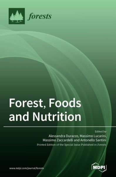Cover for Alessandra Durazzo · Forest, Foods and Nutrition (Hardcover Book) (2021)