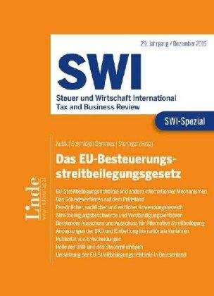 Cover for Blank · SWI-Spezial EU-Besteuerungsstreit (Bog)