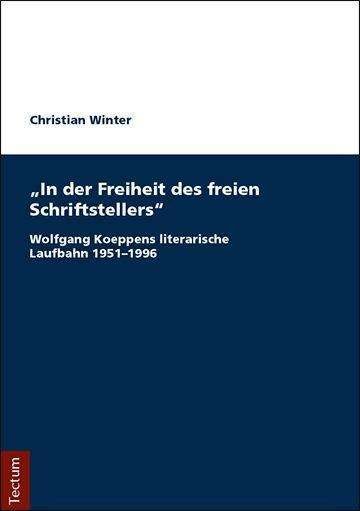 Cover for Winter · &quot;In der Freiheit des freien Schr (Bog) (2018)