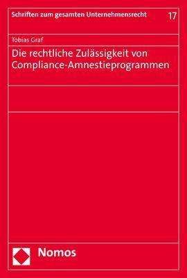 Cover for Graf · Die rechtliche Zulässigkeit von Co (Book) (2020)