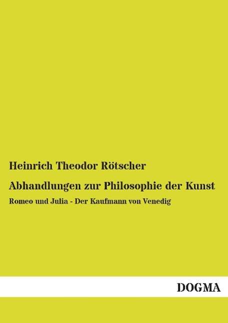 Cover for Rötscher · Abhandlungen zur Philosophie d (Bog)