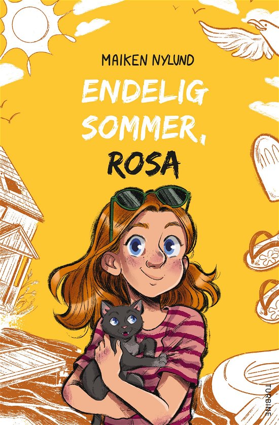 Endelig sommer, Rosa - Maiken Nylund - Books - Turbine - 9788740680423 - December 15, 2022