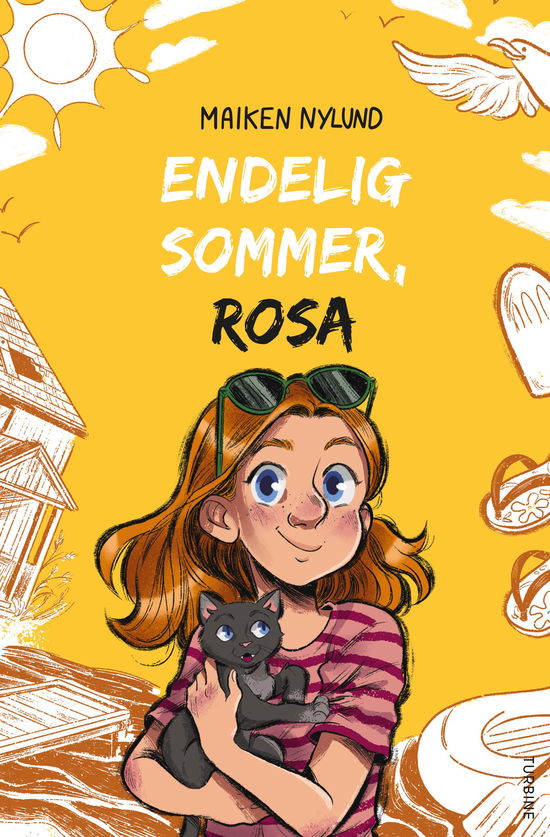 Endelig sommer, Rosa - Maiken Nylund - Bøker - Turbine - 9788740680423 - 15. desember 2022