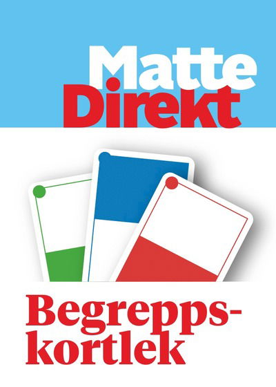 Cover for Karl Bertil Hake · Matte Direkt 8 Begreppskortlek Blå 5-pack (Book) (2017)