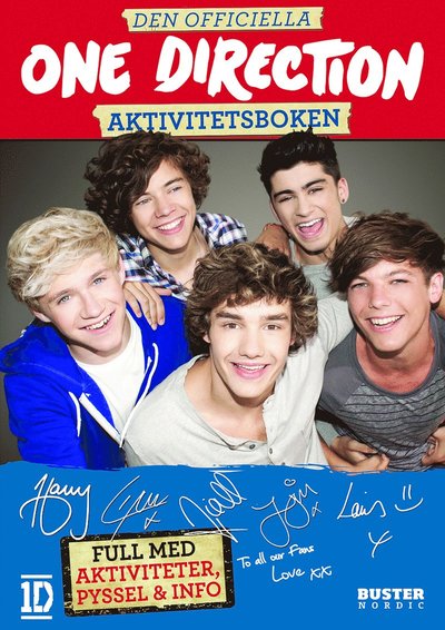 Den officiella One Direction aktivitetsboken - Maria Wittendorf - Książki - Förlaget Buster - 9789186911423 - 26 marca 2013