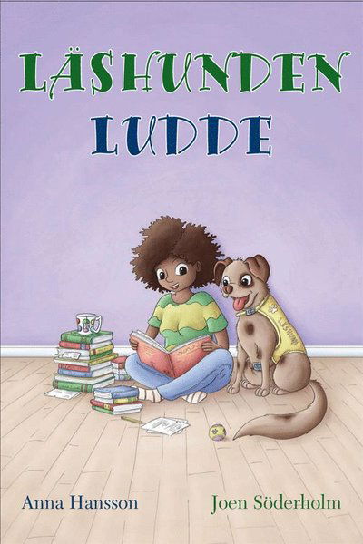 Cover for Anna Hansson · Läshunden Ludde (Inbunden Bok) (2022)