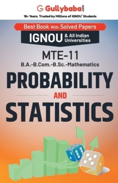 Cover for Honey Garg · Mte-11 Probability and Statistics (Paperback Book) (2011)