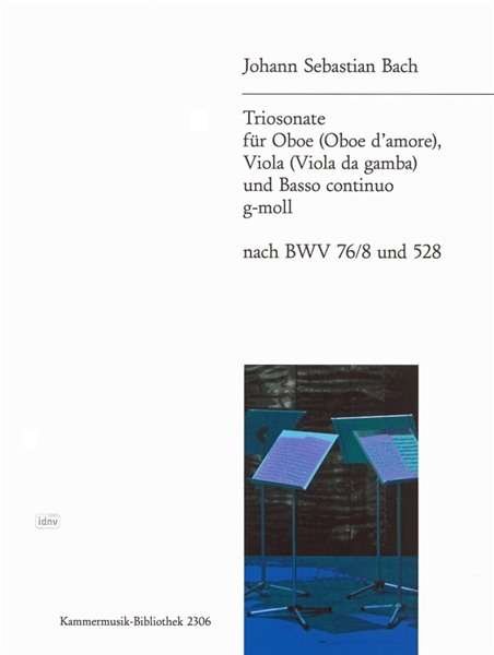 Triosonate g-moll - Bach - Bøger - SCHOTT & CO - 9790004503423 - 14. juni 2018